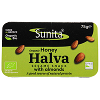 Sunita Organic Honey Halva with Almonds